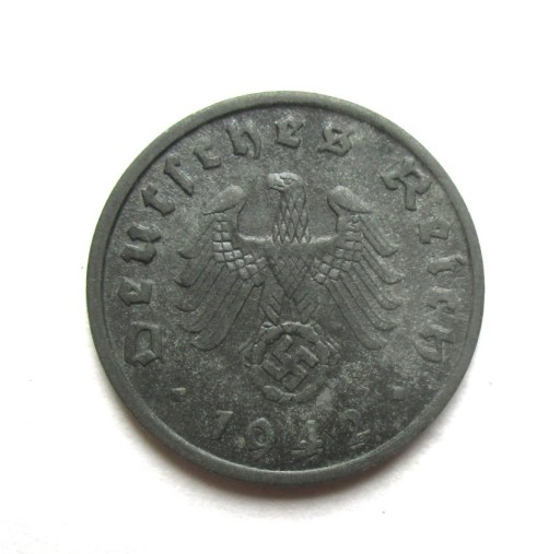 Zdjęcie oferty: 1 Pfennig 1942 r. E.