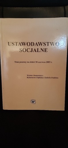 Zdjęcie oferty: Ustawodawstwo Socjalne