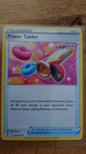 Zdjęcie oferty: Karta Pokemon Power Tablet (FST 236/264)