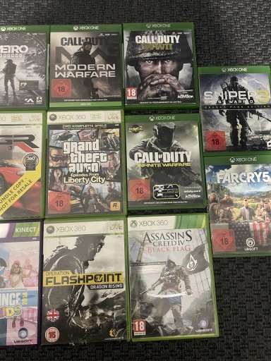 Zdjęcie oferty: Gry Xbox one, Xbox 360 gta, assassins creed, call of duty