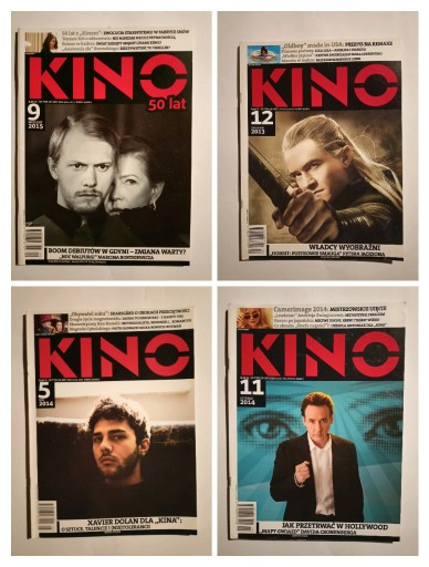 Zdjęcie oferty: "Kino" - pismo filmowe - 4 numery w zestawie