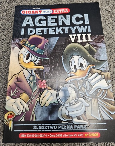 Zdjęcie oferty: GIGANT POLECA EXTRA AGENCI I DETEKTYWI VIII ŚLEDZTWO PEŁNĄ PARĄ 