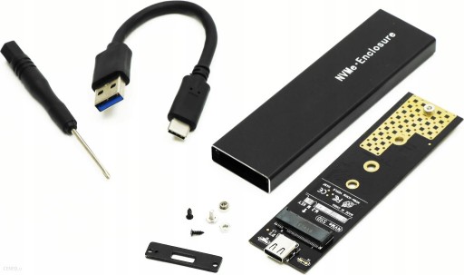 Zdjęcie oferty: Adapter Dysku SSD NVMe M.2 PCIE na USB 3.1 Typu C