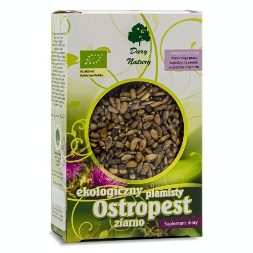 Zdjęcie oferty: Ostropest plamisty ziarno BIO 100g DARY NATURY