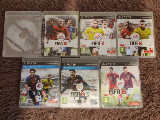 Zdjęcie oferty: Kolekcja gier Fifa 09-15 na ps3