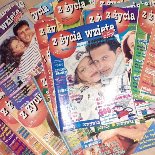 Zdjęcie oferty: Czasopisma "Z życia wzięte" 