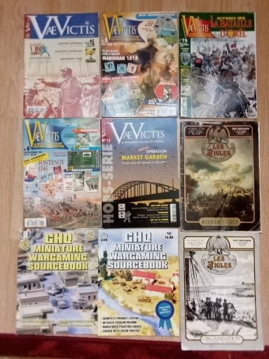 Zdjęcie oferty: Vae Victis GHQ Francuskie gazety gry strategiczne 