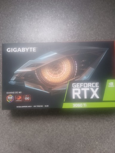 Zdjęcie oferty: Karta graficzna Gigabyte GeForce RTX3060 Ti 8GB