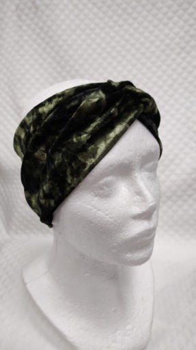 Zdjęcie oferty: Opaska do włosów na głowę damska turban welur 