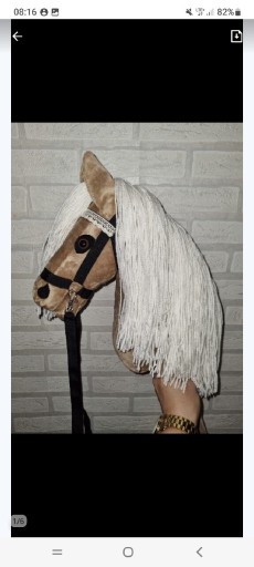 Zdjęcie oferty: Hobby horse format a4 rudy karmel
