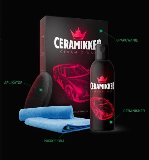 Zdjęcie oferty: Nowy wosk ceramiczny Ceramikker 250ml