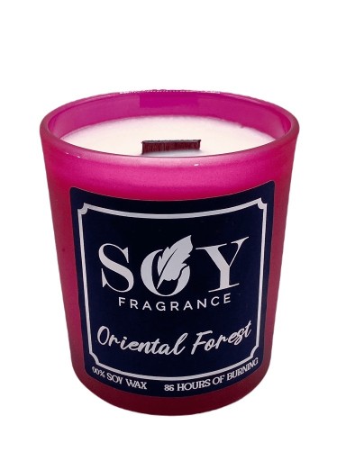 Zdjęcie oferty: Świeca sojowa- Oriental Forest / Drewniany knot