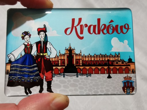 Zdjęcie oferty: Magnes na lodówkę Kraków krakowiacy sukiennice