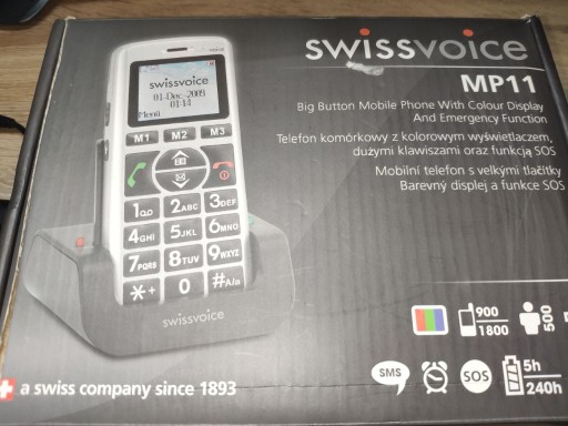 Zdjęcie oferty: Telefon dla Seniora Swissvoice MP11 Dziadkofon