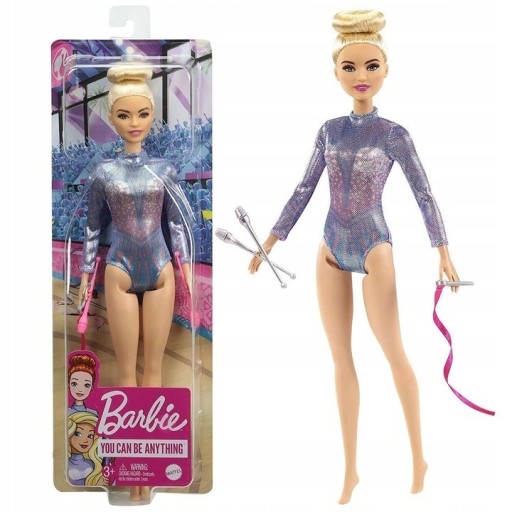 Zdjęcie oferty: Barbie Lalka Kariera Gimnastyczka Blondynka GTN65