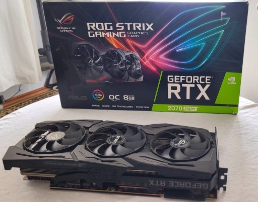 Zdjęcie oferty: ASUS ROG Strix GeForce RTX 2070 SUPER OC 8GB