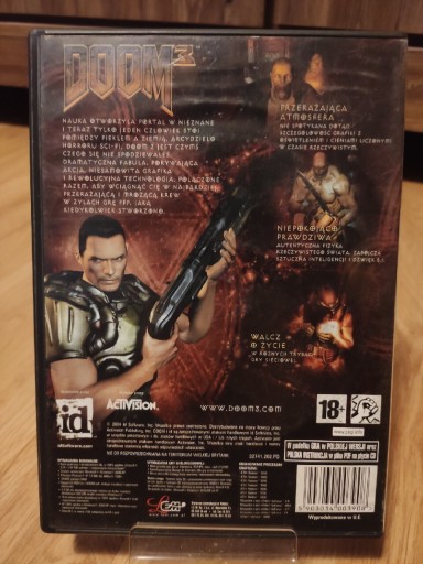 Zdjęcie oferty: Doom 3 pudełko z kodem