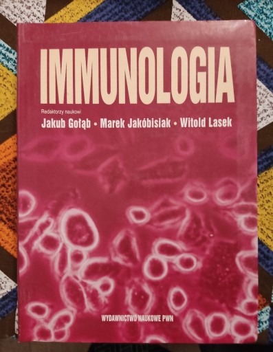 Zdjęcie oferty: Immunologia Gołąb Jakóbisiak Lasek