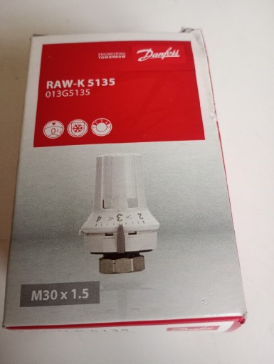 Zdjęcie oferty: Głowica termostatyczna Danfoss 8-28°C RAW-K 5135