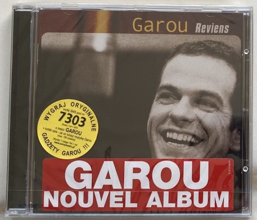 Zdjęcie oferty: Garou Reviens płyta CD nowa folia idealna na preze