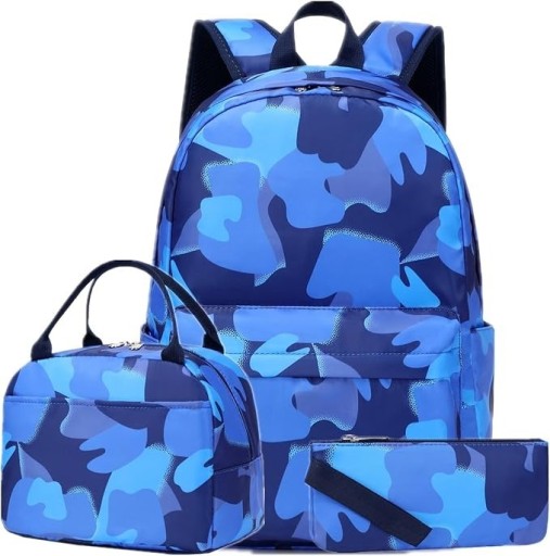 Zdjęcie oferty: Plecak torba na lunch piórnik zestaw komplet 3w1 wodoodporny nowy