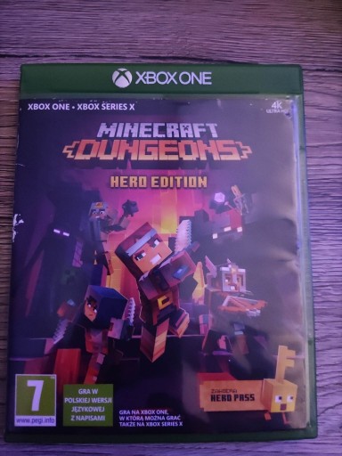 Zdjęcie oferty: Minecraft Dungeons Hero PL  Xbox ONE /Series X 