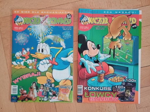 Zdjęcie oferty: Komiksy Kaczor Donald rocznik 2002