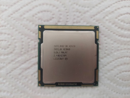 Zdjęcie oferty: Procesor Intel Xeon X3430
