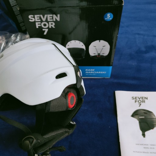 Zdjęcie oferty: Kask narciarski seven for7 s ski helmet nowy lekki