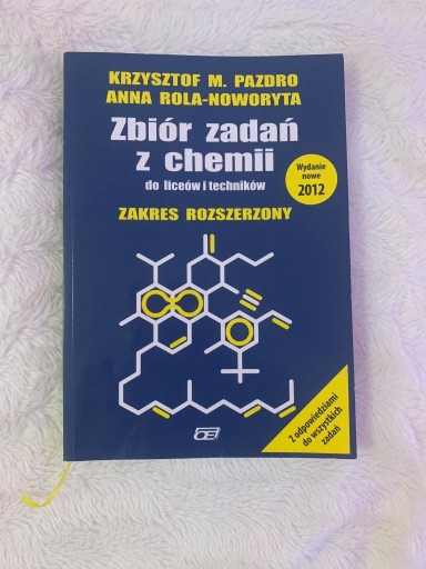 Zdjęcie oferty: Zbiór zadań z chemii M.Pazdro