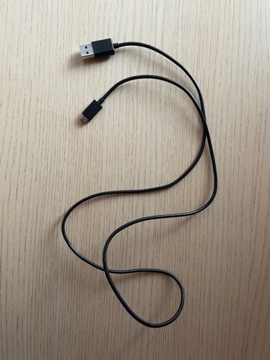 Zdjęcie oferty: Kabel USB microUSB czarny 