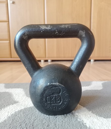 Zdjęcie oferty: Żeliwny Kettlebell 8 kg CKB odważnik ciężar