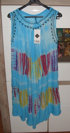 Zdjęcie oferty: Nowa przewiewna sukienka,narzutka na plażę r.40/42