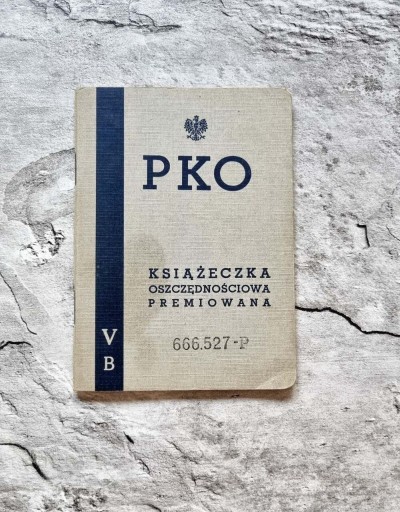 Zdjęcie oferty: Przedwojenna książeczka oszczędnościowa PKO 1937