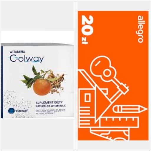 Zdjęcie oferty: Colway WITAMINA C-OLWAY + BON