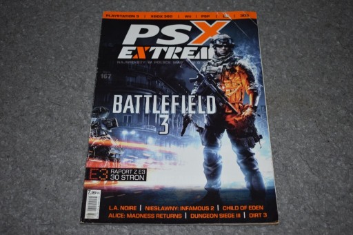 Zdjęcie oferty: Czasopismo magazyn PSX Extreme # 167 2011 #167