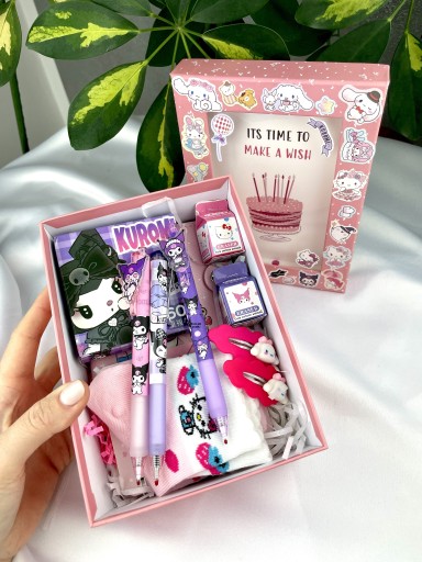 Zdjęcie oferty: Gotowy box prezentowy hello kitty sanrio dziecko