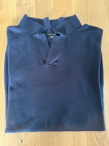 Zdjęcie oferty: Koszulka polo Massimo Dutti XL/XXL granatowa