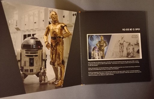 Zdjęcie oferty: R2-D2& C-3PO-SZÓSTY BANKNOT DO ALBUMU STAR WARS:EPISODE IV