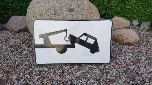 Zdjęcie oferty: Znak drogowy tabliczka T-24 odhlolowanie pojazdu