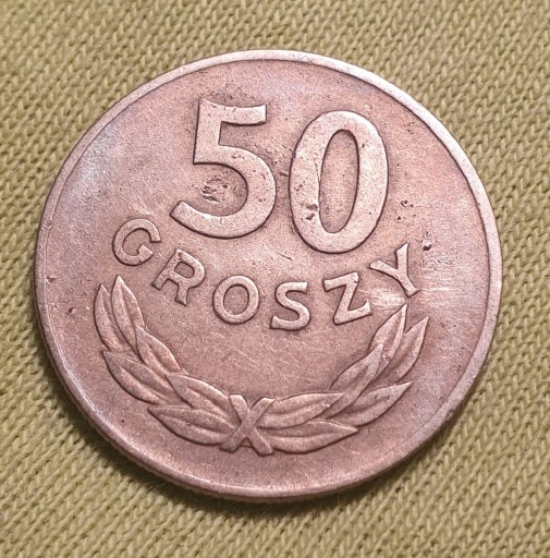 Zdjęcie oferty: Moneta 50gr z roku 1949 miedzionikiel 