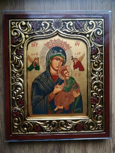 Zdjęcie oferty: Ikona bizantyjska Matka Boska Nieustającej