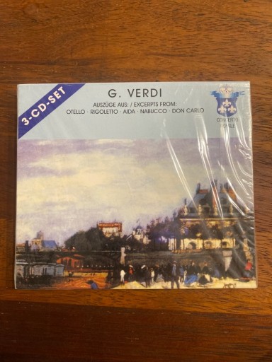 Zdjęcie oferty: Giuseppe Verdi 3 CD set 