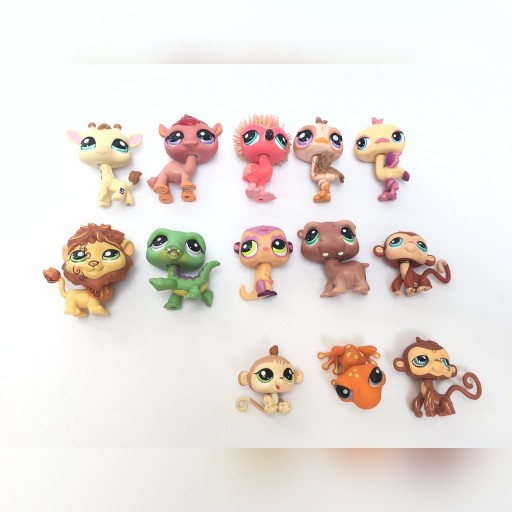 Zdjęcie oferty: littlest pet shop zestaw figurek afrykanskich