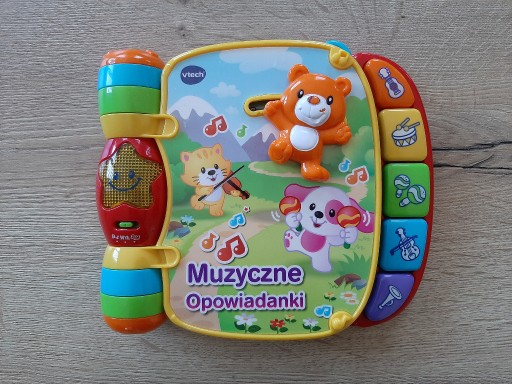 Zdjęcie oferty: Książeczka interaktywna Muzyczne opowiadanki