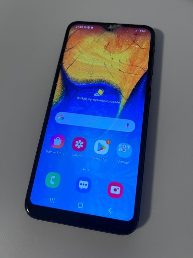 Zdjęcie oferty: Samsung Galaxy A20e zbita szybka, sprawny