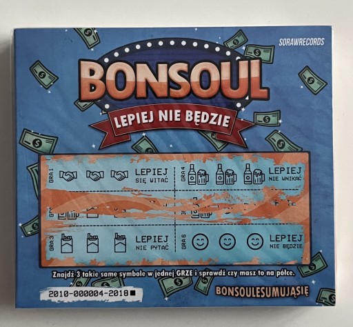 Zdjęcie oferty: Bonsoul lepiej nie będzie bonson się witać wnikać