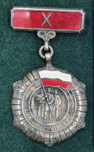 Zdjęcie oferty: Medal 10-lecia polski ludowej Stan idealny!
