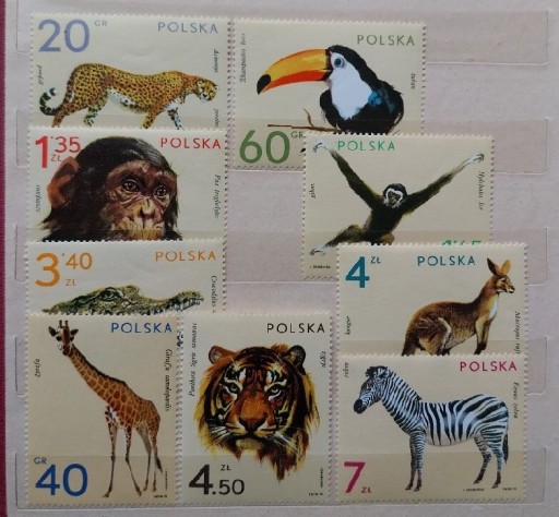 Zdjęcie oferty: Zwierzęta z zoo Fi2015-2023**Polska 1972