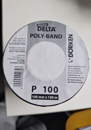 Zdjęcie oferty: Dorken DELTA Poly-Band P100 oryginalna